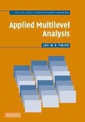 Cover: Applied Multilevel Analysis - Cambridge University Press