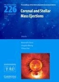 Cover: Coronal and Stellar Mass Ejections (IAU S226) - Cambridge University Press