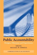 Cover: Public Accountability - Cambridge University Press
