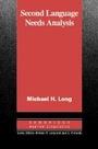 Cover: Second Language Needs Analysis - Cambridge University Press