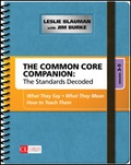 Cover: The Common Core Companion: The Standards Decoded, Grades 3-5 - Corwin Press Inc