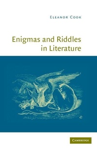 Enlarge image Cover: Enigmas and Riddles in Literature - Cambridge University Press