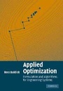 Cover: Applied Optimization - Cambridge University Press