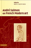Cover: Andre Salmon on French Modern Art - Cambridge University Press