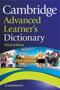 Cover: Cambridge Advanced Learner's Dictionary - Cambridge University Press