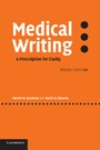 Cover: Medical Writing - Cambridge University Press
