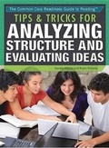 Cover: Tips & Tricks for Analyzing Structure and Evaluating Ideas - Rosen Young Adult