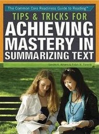 Enlarge image Cover: Tips & Tricks for Summarizing Text - Rosen Young Adult
