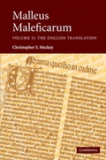 Cover: Malleus Maleficarum 2 Volume Set - Cambridge University Press