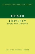 Cover: Homer: Odyssey Books XVII-XVIII - Cambridge University Press
