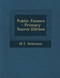 Cover: Public Finance - Primary Source Edition - Nabu Press