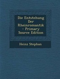 Enlarge image Cover: Die Entstehung Der Rheinromantik - Nabu Press