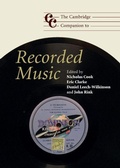 Cover: The Cambridge Companion to Recorded Music - Cambridge University Press