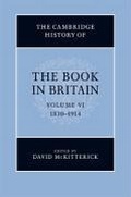 Cover: The Cambridge History of the Book in Britain - Cambridge University Press