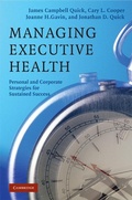 Cover: Managing Executive Health - Cambridge University Press