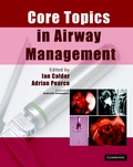 Abbildung von: Core Topics in Airway Management - Cambridge University Press