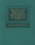 Cover: Records of Ancient Races in the Mississippi Valley - Nabu Press