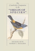 Cover: The Cambridge Companion to the 'Origin of Species' - Cambridge University Press