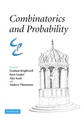 Cover: Combinatorics and Probability - Cambridge University Press