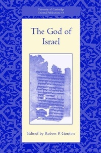 Enlarge image Cover: The God of Israel, Part 1 - Cambridge University Press
