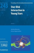 Cover: Star-Disk Interaction in Young Stars (IAU S243) - Cambridge University Press