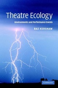 Cover: Theatre Ecology - Cambridge University Press