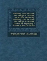 Enlarge image Cover: Building Trust On-Line - Nabu Press