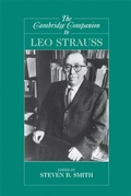 Cover: The Cambridge Companion to Leo Strauss - Cambridge University Press