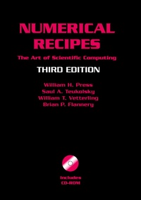 Enlarge image Cover: Numerical Recipes with Source Code CD-ROM 3rd Edition - Cambridge University Press