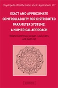 Cover: Exact and Approximate Controllability for Distributed Parameter Systems - Cambridge University Press