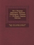 Cover: Divi Thomae Aquinatis - Nabu Press
