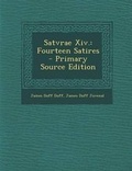 Cover: Satvrae XIV. - Nabu Press