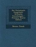 Cover: Der Pentateuch - Nabu Press