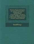 Cover: Historia Regum Britannie - Nabu Press