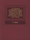 Cover: Les Hypotheses Cosmogoniques - Nabu Press