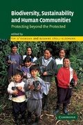 Cover: Biodiversity, Sustainability and Human Communities - Cambridge University Press