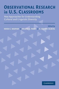 Enlarge image Cover: Observational Research in U.S. Classrooms - Cambridge University Press