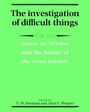 Cover: The Investigation of Difficult Things - Cambridge University Press