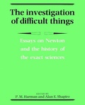 Cover: The Investigation of Difficult Things - Cambridge University Press