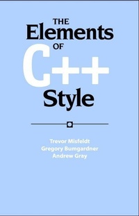 Enlarge image Cover: The Elements of C++ Style - Cambridge University Press