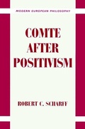 Cover: Comte after Positivism - Cambridge University Press