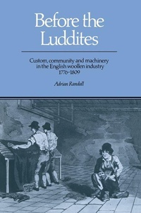 Enlarge image Cover: Before the Luddites - Cambridge University Press