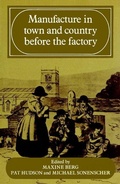 Cover: Manufacture in Town and Country Before the Factory - Cambridge University Press