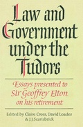 Cover: Law and Government under the Tudors - Cambridge University Press