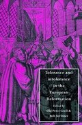 Cover: Tolerance and Intolerance in the European Reformation - Cambridge University Press