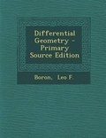 Cover: Differential Geometry - Primary Source Edition - Nabu Press