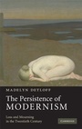 Cover: The Persistence of Modernism - Cambridge University Press