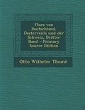 Cover: Flora Von Deutschland, Oesterreich Und Der Schweiz, Dritter Band - Nabu Press