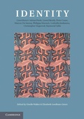 Cover: Identity - Cambridge University Press