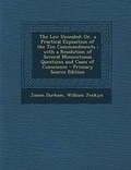 Cover: The Law Unsealed - Nabu Press